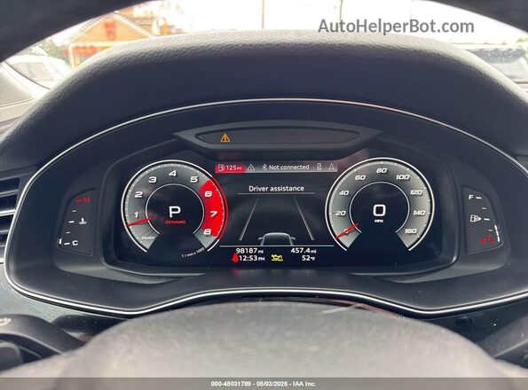 WA1LXAF76MD012374 2021 AUDI Q7 Black უკანა სავარძლების ხედი