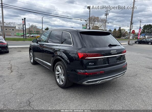 WA1LXAF76MD012374 2021 AUDI Q7 Black უკანა მარცხენა