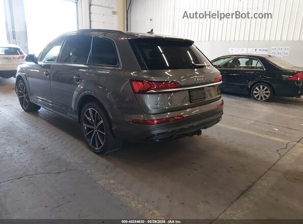 WA1LXAF79MD019724 2021 AUDI Q7 Gray Задня ліва чверть
