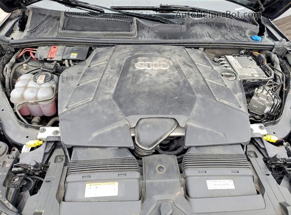 WA1LXBF73ND015076 2022 AUDI Q7 Black Widok komory silnika
