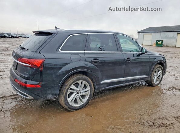 WA1LXBF73ND015076 2022 AUDI Q7 Black Tył prawy