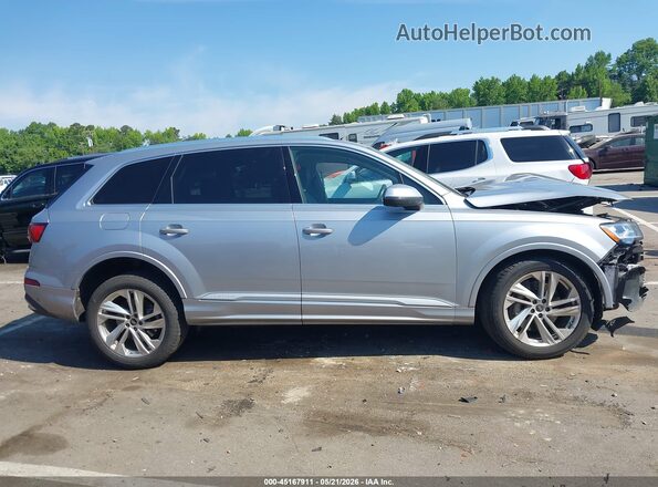 WA1LXBF75ND012793 2022 AUDI Q7 Silver უკანა სალონის ხედი