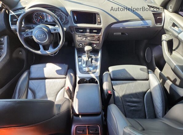 WA1M2AFP2HA058794 2017 AUDI Q5 Black Dashboard view