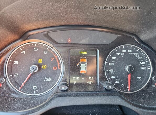 WA1M2AFP2HA058794 2017 AUDI Q5 Black Instrument cluster view