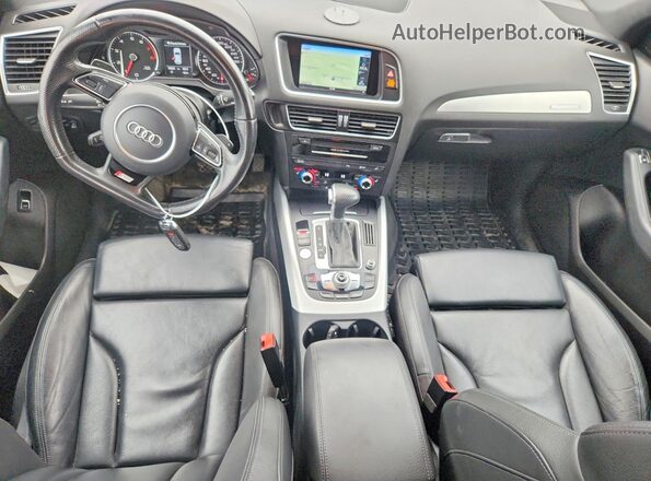 WA1M2AFP3HA082926 2017 AUDI A3 Orange Առջևի վահանակի տեսք