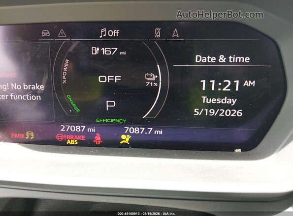 WA1M2BFZ6PP068117 2023 AUDI Q4 Blue Widok tylnych siedzeń
