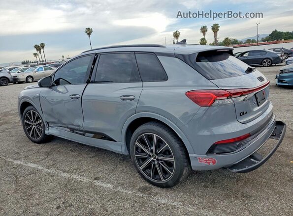 WA1M2BFZ7NP052585 2022 AUDI Q4 Gray Задня ліва чверть