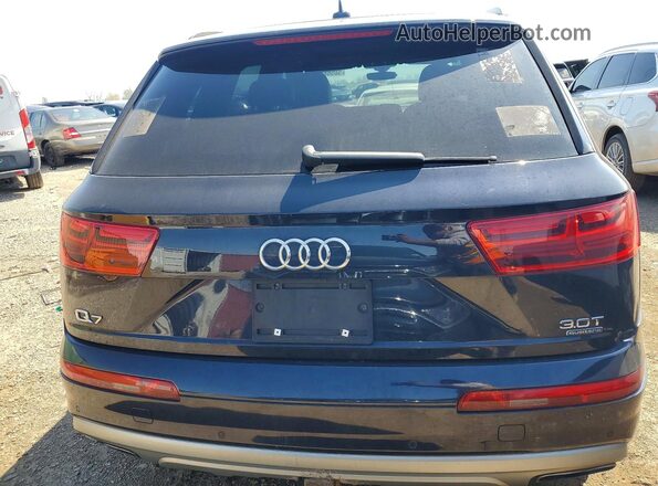 WA1VAAF70HD012662 2017 AUDI Q7 Black Vista trasera
