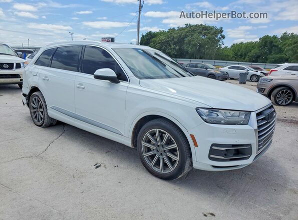 WA1VAAF70JD019343 2018 AUDI Q7 White Առջևի աջ