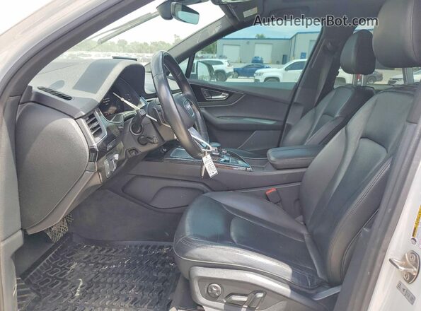 WA1VAAF70JD019343 2018 AUDI Q7 White Սալոնի դիմացի տեսք