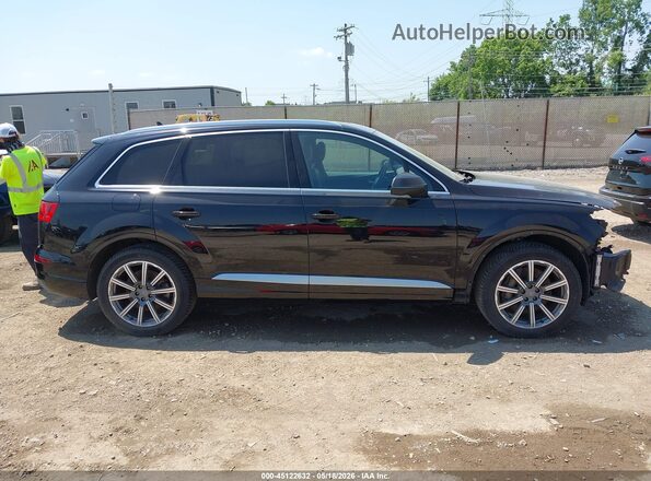 WA1VAAF72JD020266 2018 AUDI Q7 Black Vista interior de 360 grados