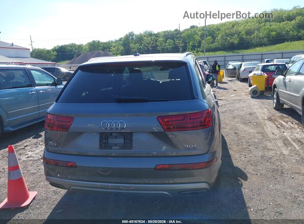 WA1VAAF72JD026116 2018 AUDI Q7 Gray 