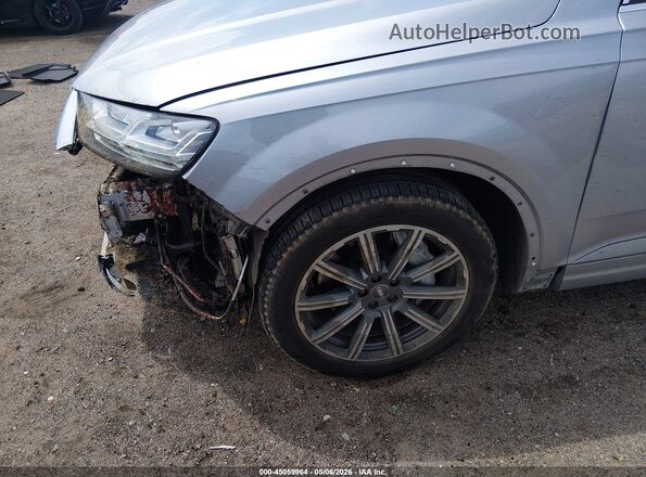 WA1VAAF72JD040730 2018 AUDI Q7 Silver Front view