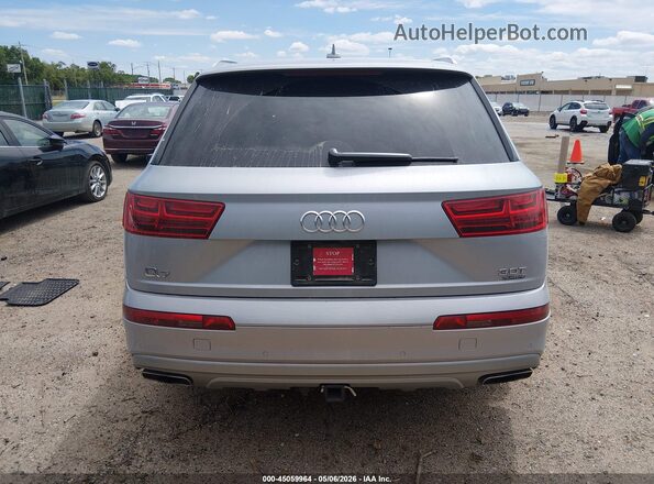 WA1VAAF72JD040730 2018 AUDI Q7 Silver 