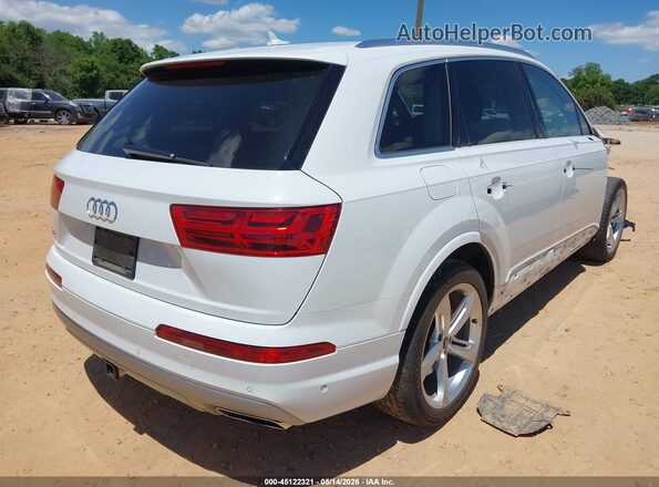 WA1VAAF72KD007969 2019 AUDI Q7 White Trasero derecho