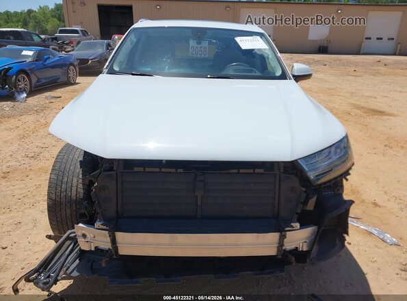 WA1VAAF72KD007969 2019 AUDI Q7 White Vista del cuadro de instrumentos