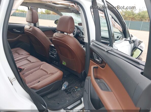 WA1VAAF73JD039019 2018 AUDI Q7 Белый Вид наклейки с VIN-кодом