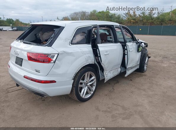 WA1VAAF73JD039019 2018 AUDI Q7 Белый Задняя правая четверть