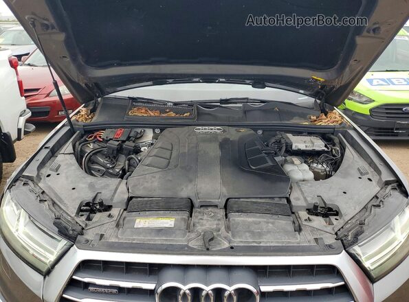 WA1VAAF76HD046945 2017 AUDI Q7 Серый Вид задней части салона
