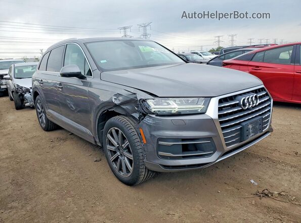 WA1VAAF76HD046945 2017 AUDI Q7 Серый Передняя правая четверть