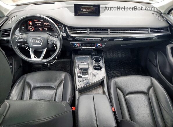 WA1VAAF76HD046945 2017 AUDI Q7 Серый Вид панели приборов