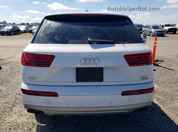 WA1VAAF78JD017985 2018 AUDI Q7 White 