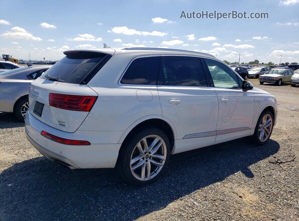 WA1VAAF78JD017985 2018 AUDI Q7 White 