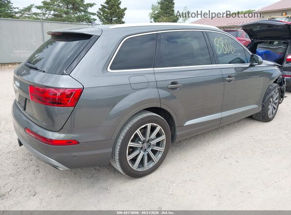 WA1VAAF78KD020726 2019 AUDI Q7 Gray Trasero derecho