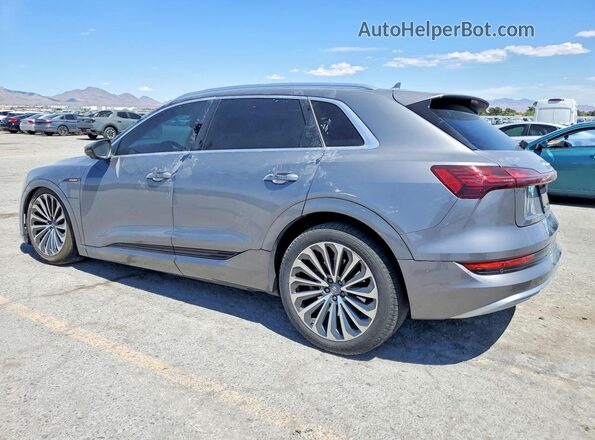WA1VAAGE7KB024954 2019 AUDI E-TRON Silver Задня ліва чверть