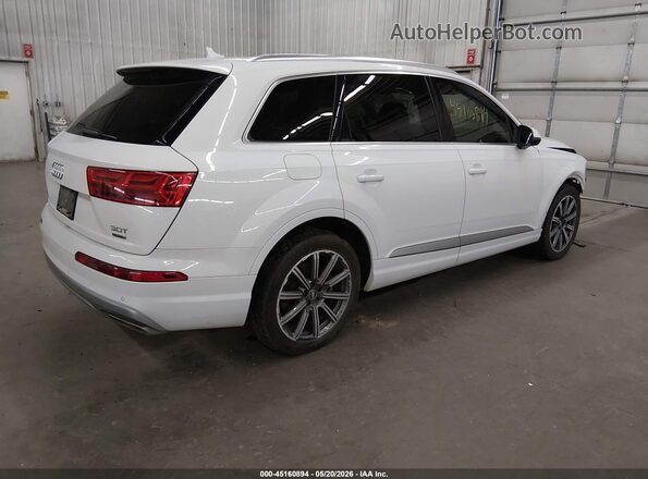 WA1VABF71HD038337 2017 AUDI Q7 White Задня права чверть