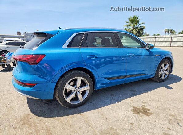 WA1VABGE0KB016507 2019 AUDI E-TRON Blue Задня права чверть