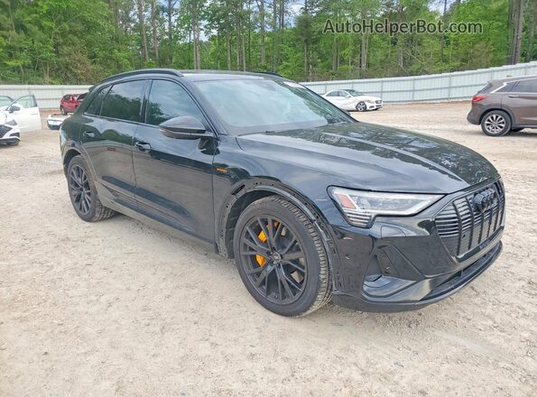 WA1VABGE4NB040748 2022 AUDI E-TRON Black Przód prawy