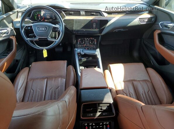 WA1VABGE6KB020531 2019 AUDI E-TRON Black წინა პანელის ხედი