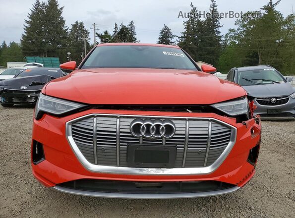 WA1VABGE8KB011412 2019 AUDI E-TRON Orange Դիմացի տեսք