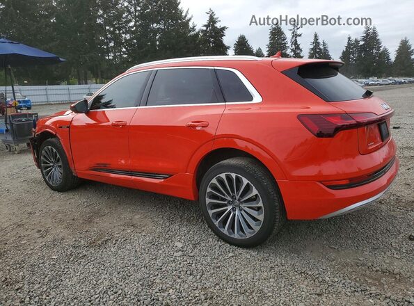 WA1VABGE8KB011412 2019 AUDI E-TRON Orange Հետևի ձախ