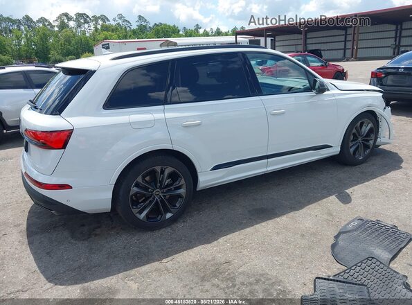 WA1VVBF72SD012728 2025 AUDI Q7 White Հետևի աջ