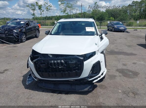 WA1VVBF72SD012728 2025 AUDI Q7 White Սարքավորումների վահանակի տեսք