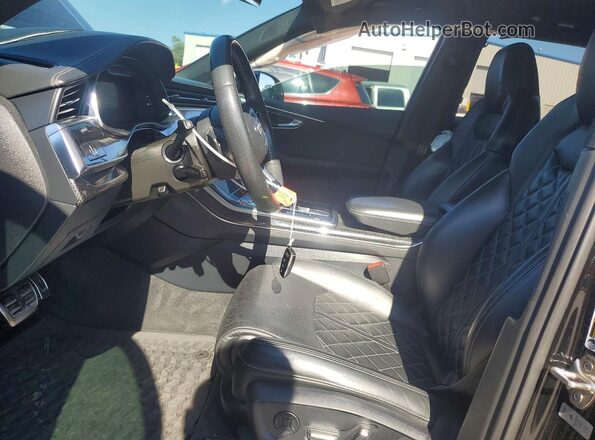WA1VWAF75LD012747 2020 AUDI SQ7 Black Вид салону спереду