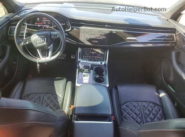 WA1VWAF75LD012747 2020 AUDI SQ7 Black Вид панелі приладів