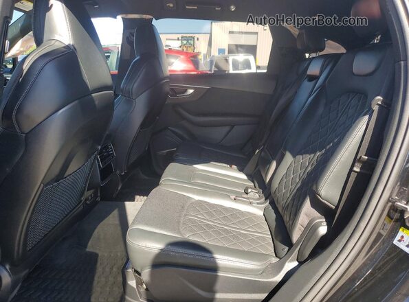 WA1VWAF75LD012747 2020 AUDI SQ7 Black Вид задніх сидінь