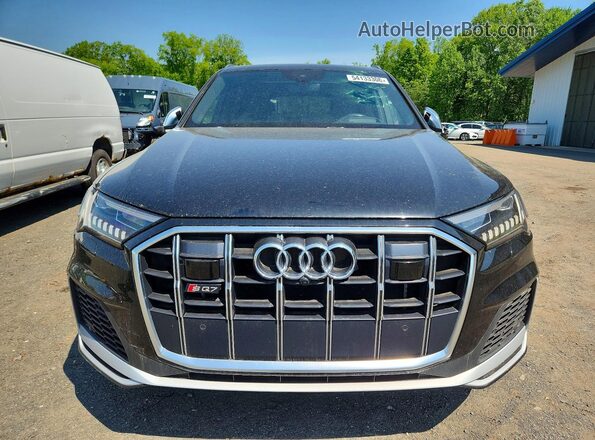 WA1VWBF79ND001047 2022 AUDI SQ7 Black წინა ხედი