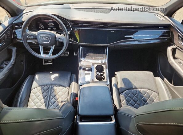 WA1VWBF79ND001047 2022 AUDI SQ7 Black წინა პანელის ხედი