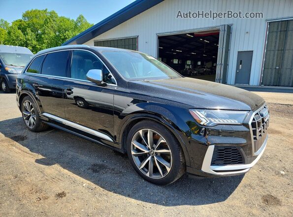 WA1VWBF79ND001047 2022 AUDI SQ7 Black წინა მარჯვენა