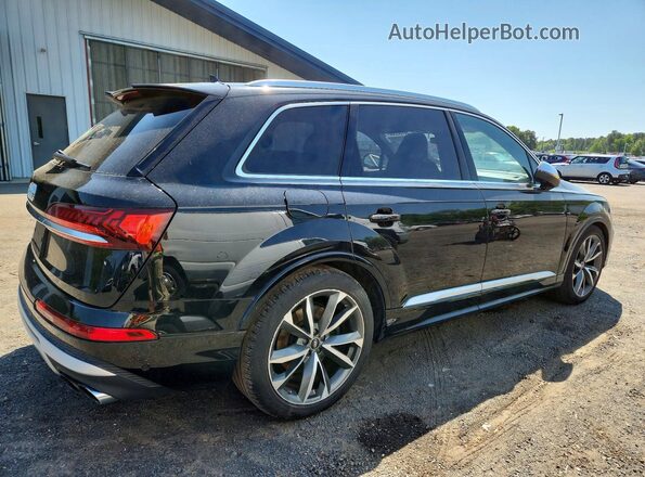 WA1VWBF79ND001047 2022 AUDI SQ7 Black უკანა მარჯვენა