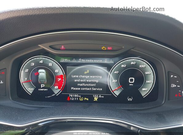 WA1VXAF70MD019734 2021 AUDI Q7 Blue Вид задніх сидінь
