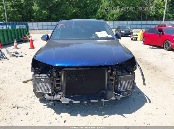 WA1VXAF70MD019734 2021 AUDI Q7 Blue Вид задньої частини салону