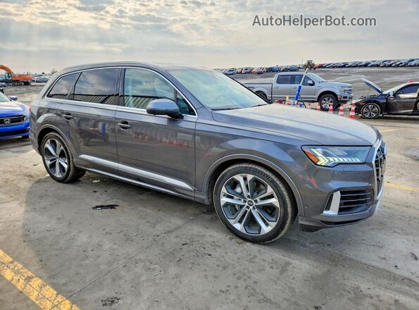 WA1VXAF77LD001388 2020 AUDI Q7 Gray Delantero derecho