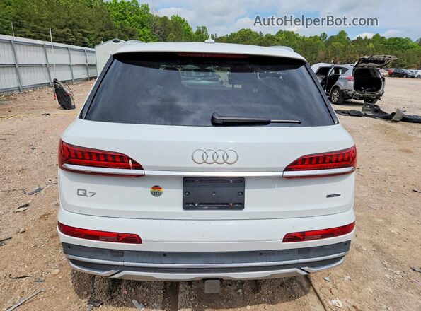WA1VXAF7XLD006407 2020 AUDI Q7 White Widok z tyłu