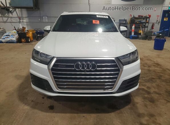 WA1WAAF77HD024215 2017 AUDI Q7 White Դիմացի տեսք