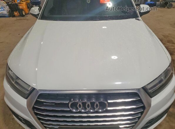 WA1WAAF77HD024215 2017 AUDI Q7 White Շարժիչի բաժամունքի տեսք